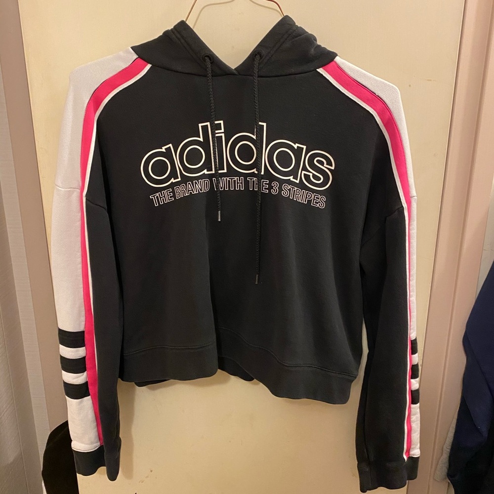 Adidas Cropped Hoodie
